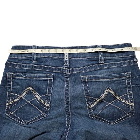 Ariat R.E.A.L. Denim Women’s Bootcut Jeans 33R 32” Inseam Stretch Western - Picture 6 of 6